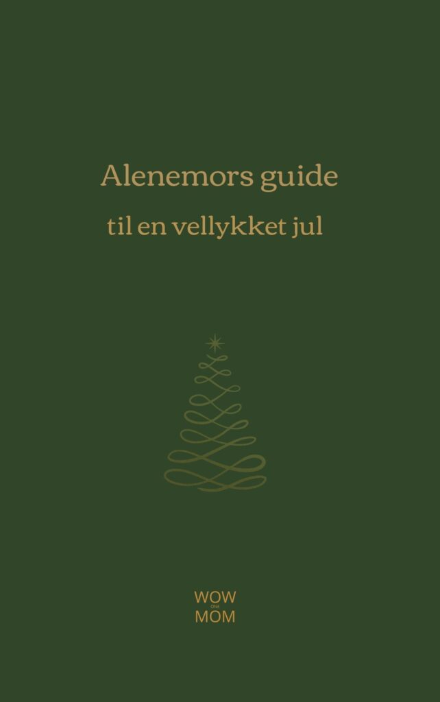 Alenemors juleguide forside